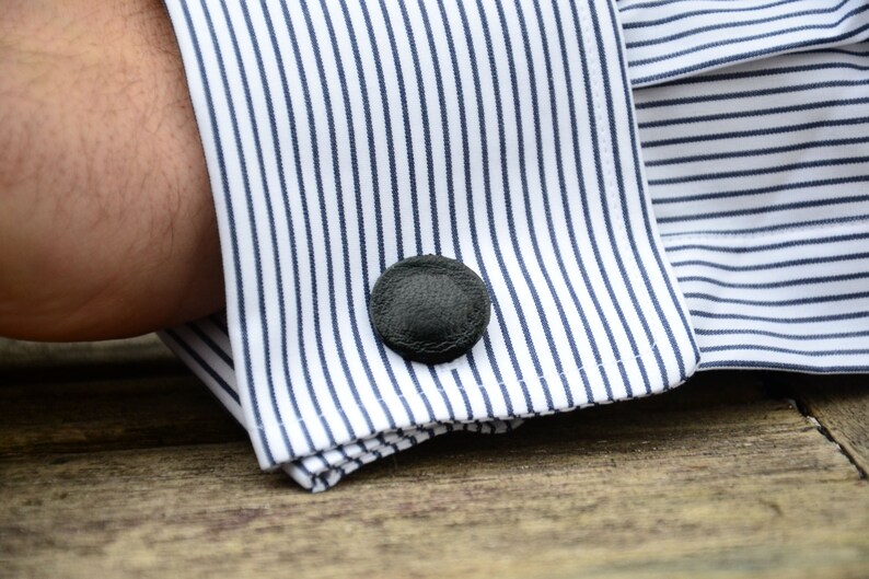 kinky men accessory BDSM wedding Patent leather cufflinks BDSM cufflinks goth wedding Suit and tie accessories Black cuff links