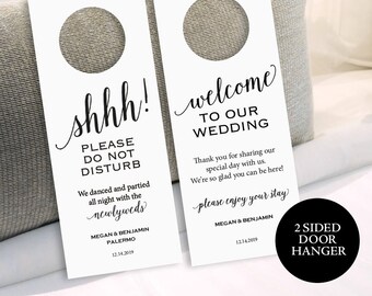 gold wedding door hanger please do not disturb door hanger etsy