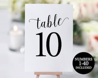 printable table numbers etsy
