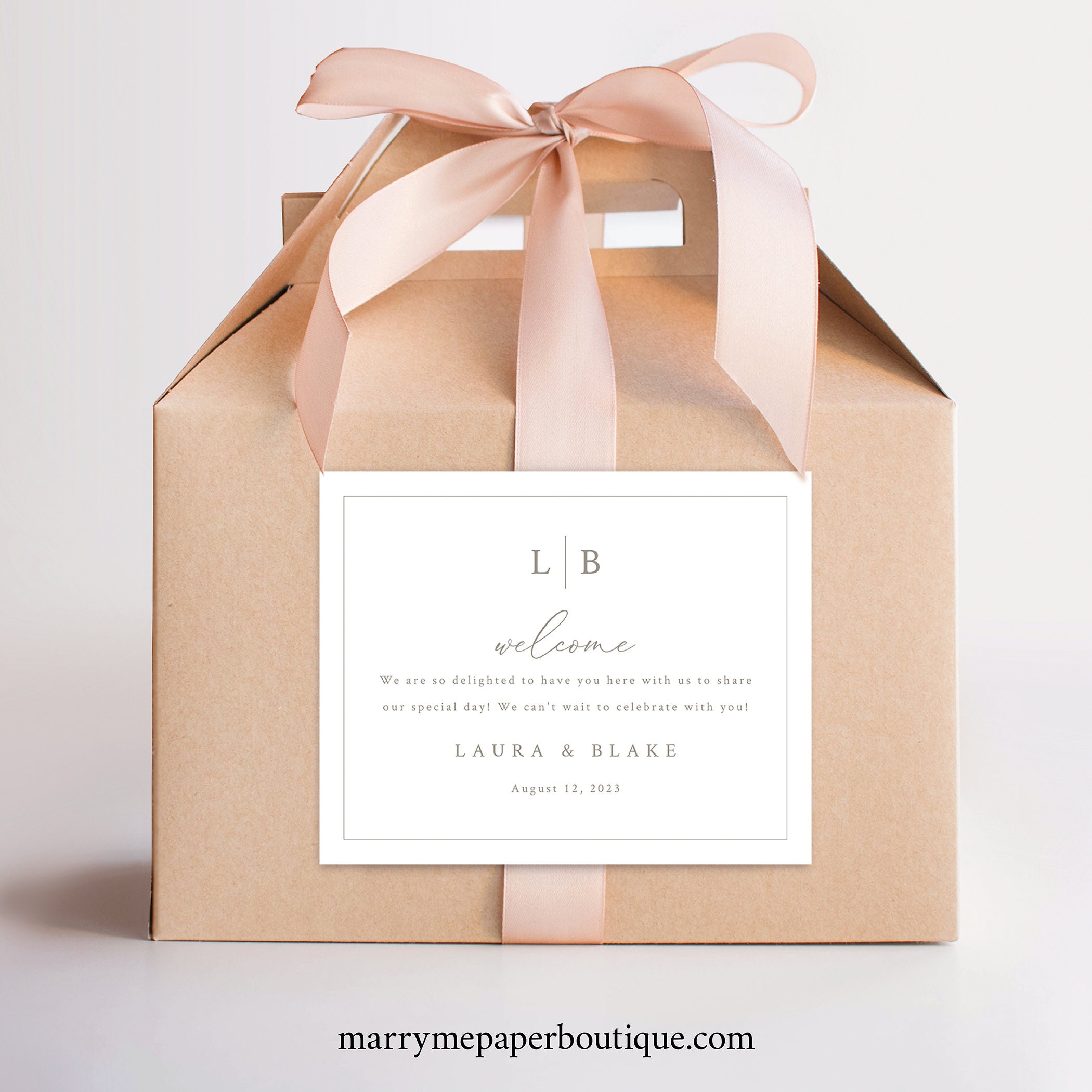 Welcoming Hotel Gift Bags – Bright Occasions
