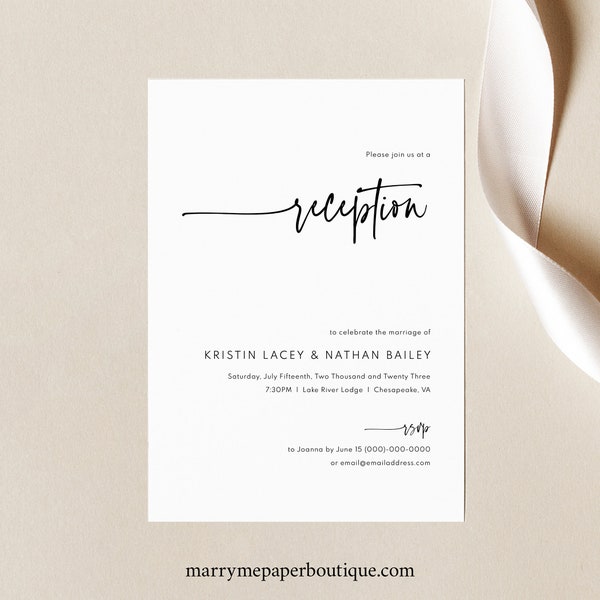 Printable Wedding Invitation - Etsy UK