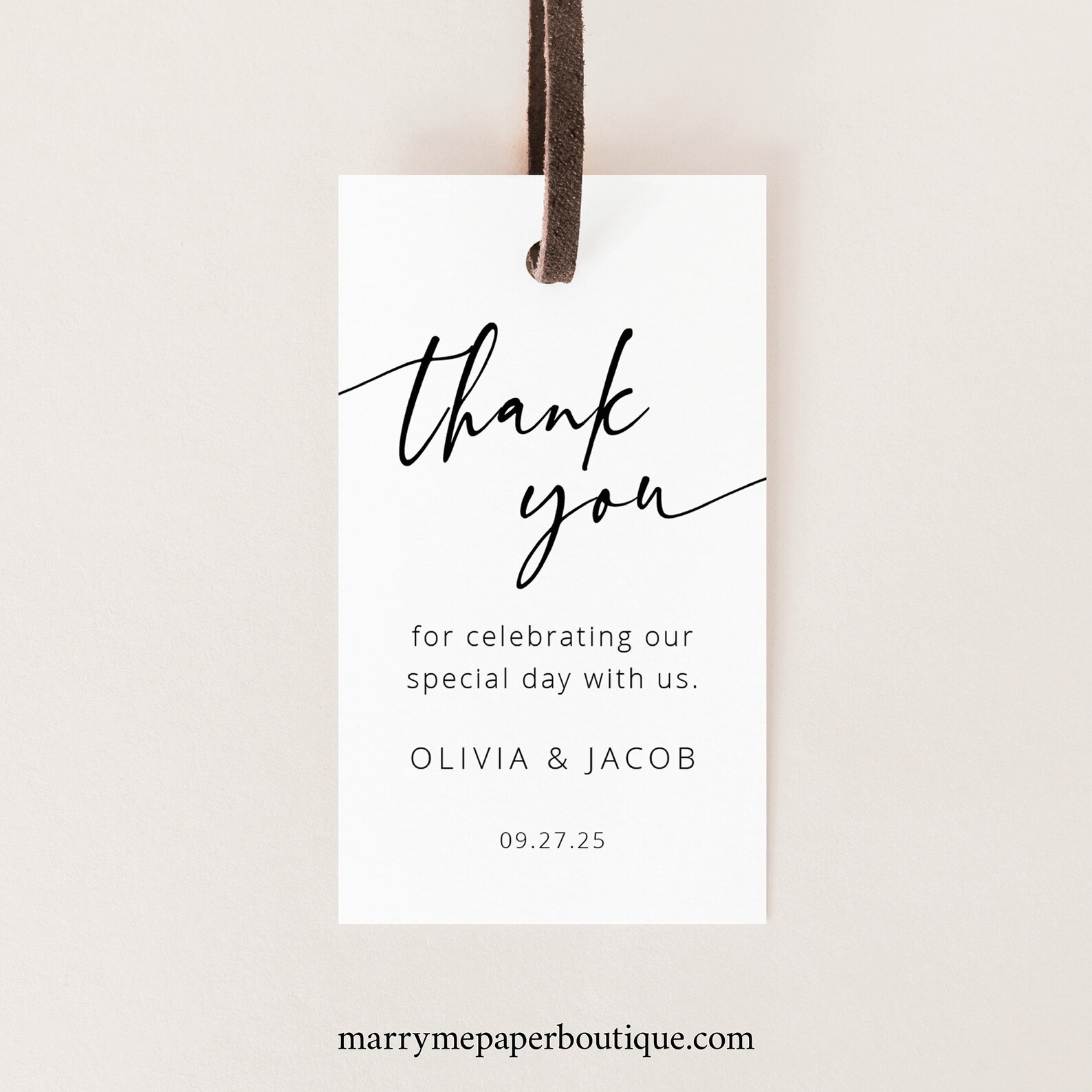 Favor Tag Template Editable Tag Printable Templett Instant - Etsy