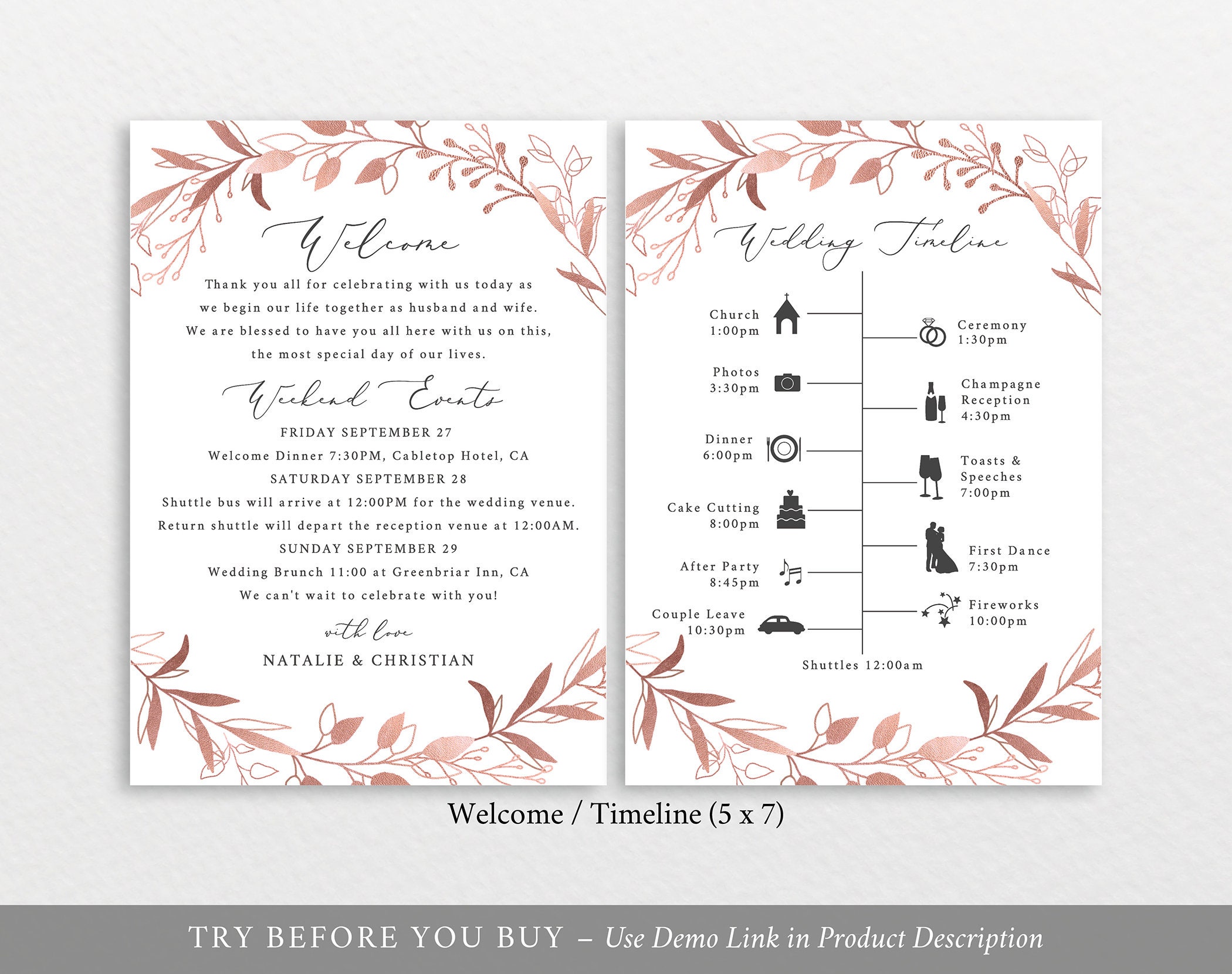 wedding-itinerary-template-try-before-you-buy-fully-editable-etsy