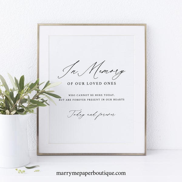 In Loving Memory Font - Etsy