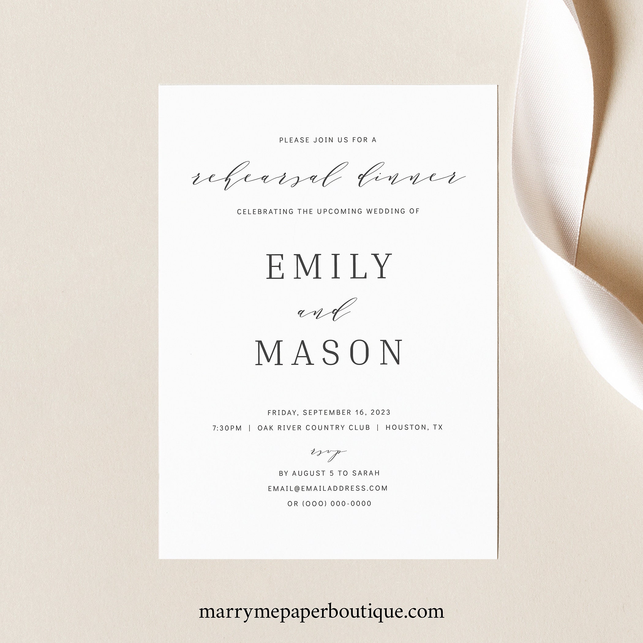 20  WEDDING Rehearsal DINNER  Invitations Dress & Tuxedo Elegant  Post CARDS USA 