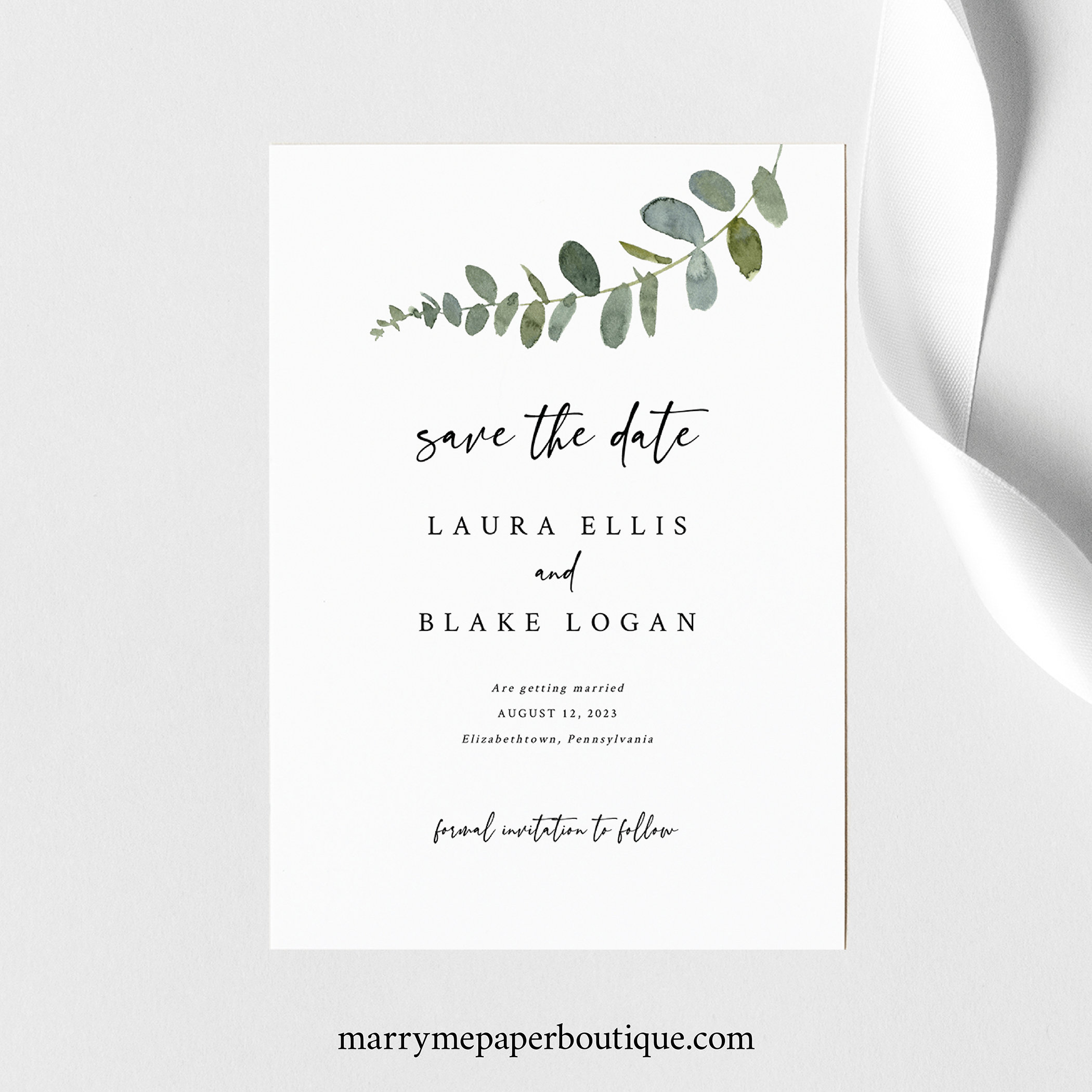 Save The Date Powerpoint Template