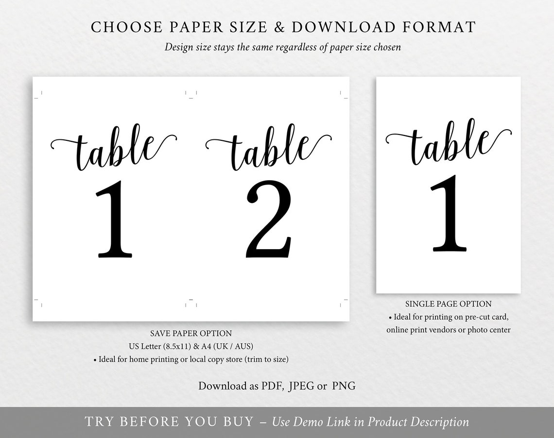 table-number-template-table-numbers-printable-table-numbers-etsy