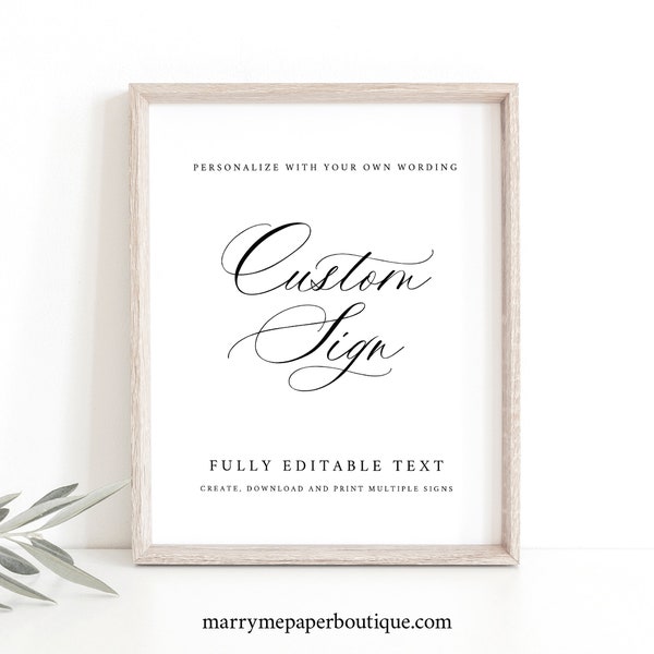 Calligraphy Signs - Etsy