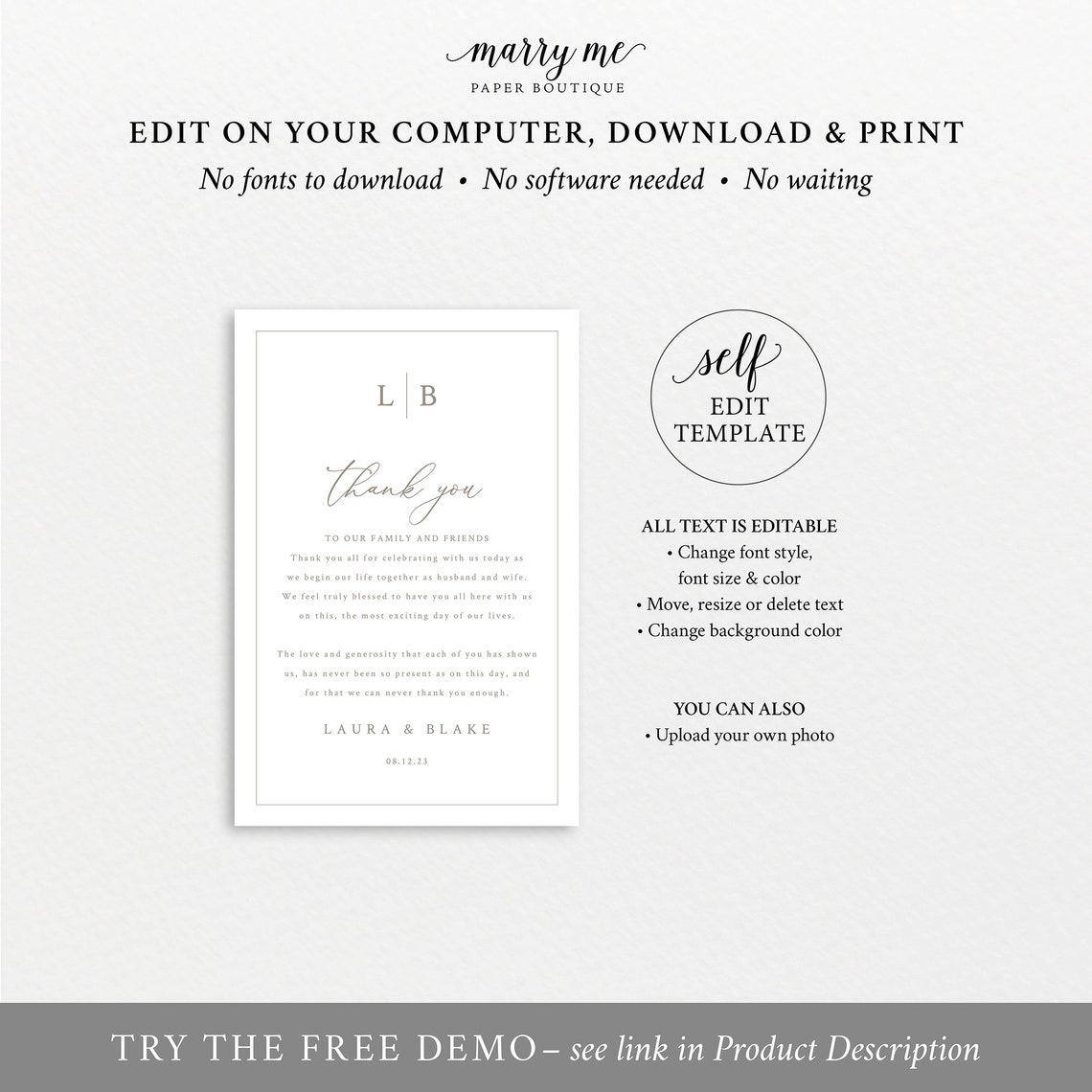 thank-you-letter-template-wedding-monogram-wedding-guest-etsy-uk