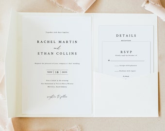 Printable Wedding Invitation | Etsy UK