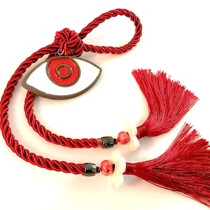 Evil eye home decor,evil eye ornament, evil eye good luck charm, Greek gouri, evil eye wall hanging, gouri, Lucky charm 2025, Christmas gift