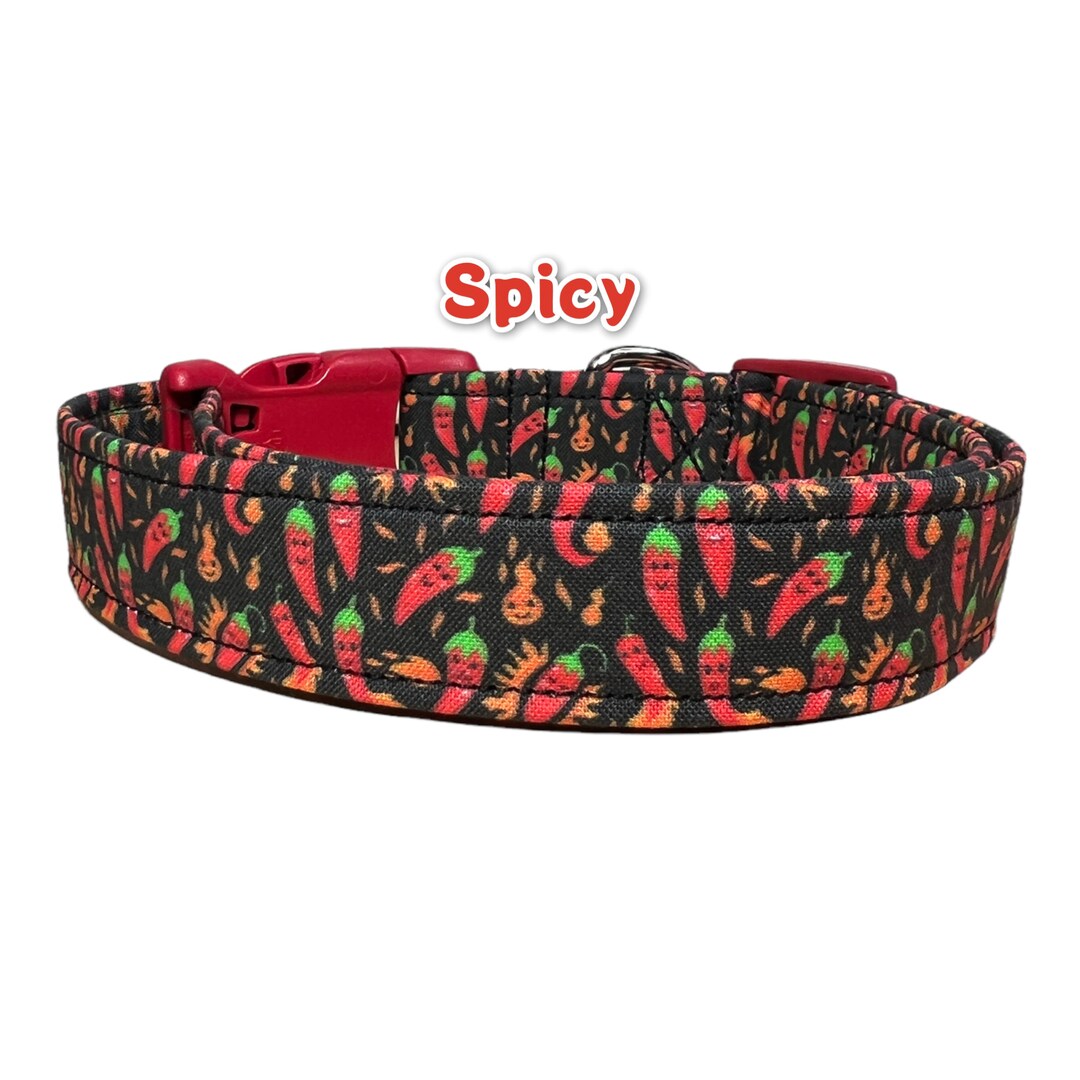 Pepper Dog Collar Food Dog Collar Funny Dog Collar Dog Etsy
