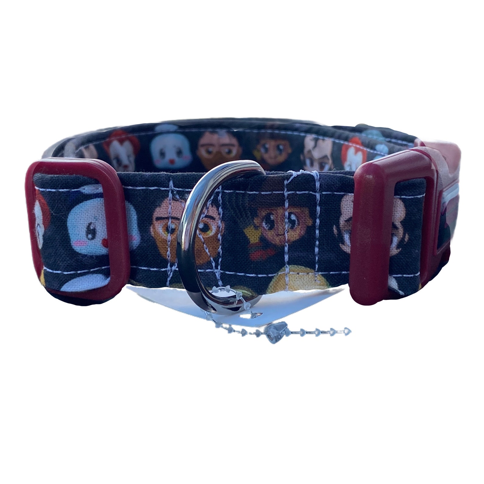 Horror Movie Dog Collar Adjustable Collar Washable Collar Etsy