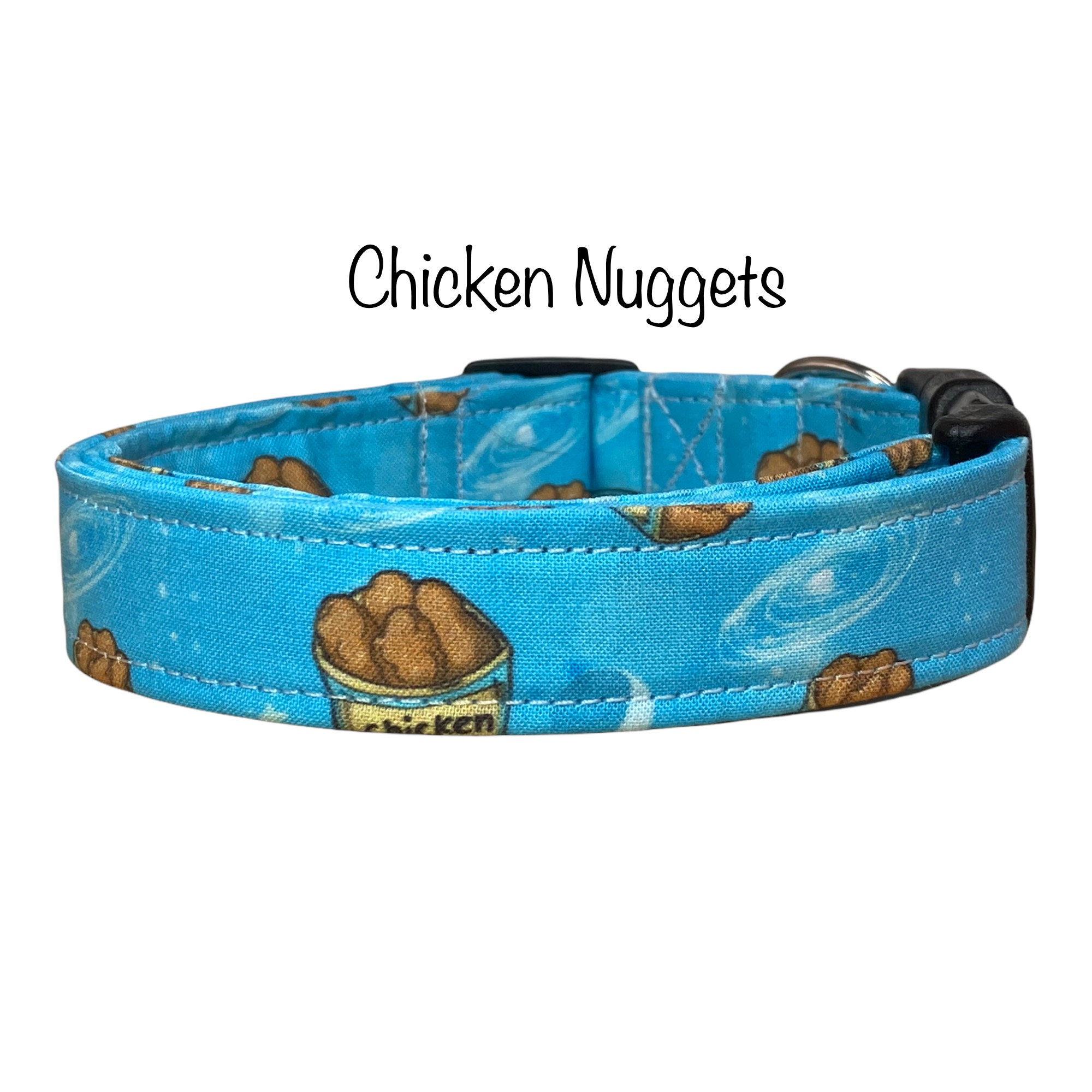 Chicken Nugget Dog Collar, Funny Dog Collar, Food Dog Collar, Side Release  Collar, Adjustable Collar, Washable Collar, Fabric Dog Collar - Etsy