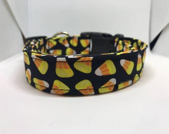 Halloween dog collar, multiple print options