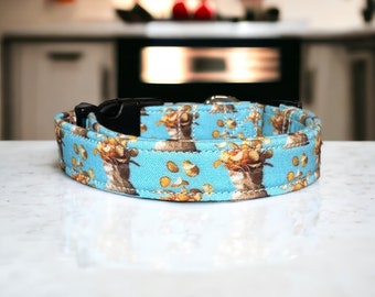Potato chip dog collar, funny dog collar, food dog collar, potato chips, eco friendly collar, washable, adjustable, dog collar, chip collar