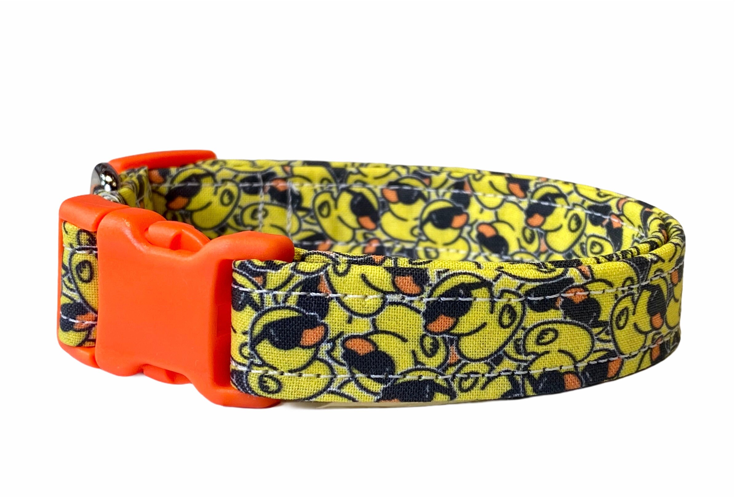Rubber Duck Dog collar, Rubber Ducks, Funny dog collar, washable, Cat