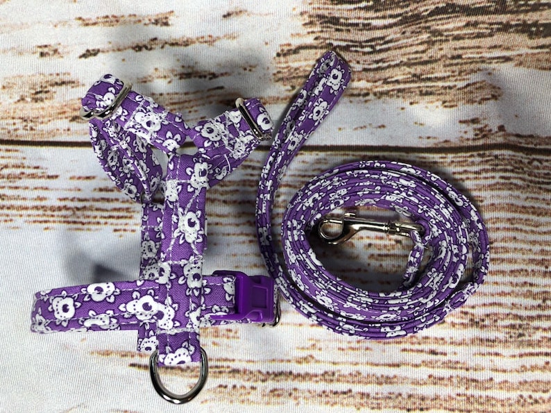 Dog Harness Harness and Leash Girl Dog Harness Dog Halter Etsy