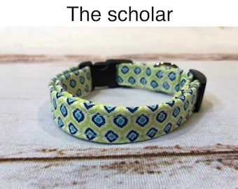 The scholar, dog collar, standard adjustable or martingale