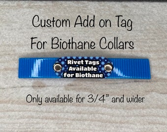 Pet ID tag, Dog tag, dog id tag, custom pet tag, silent pet tag, personalized dog tag, Pet identification tag, Rivet pet tag, pet tag