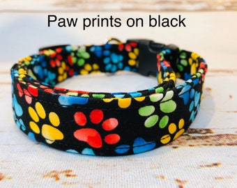 paw print collar