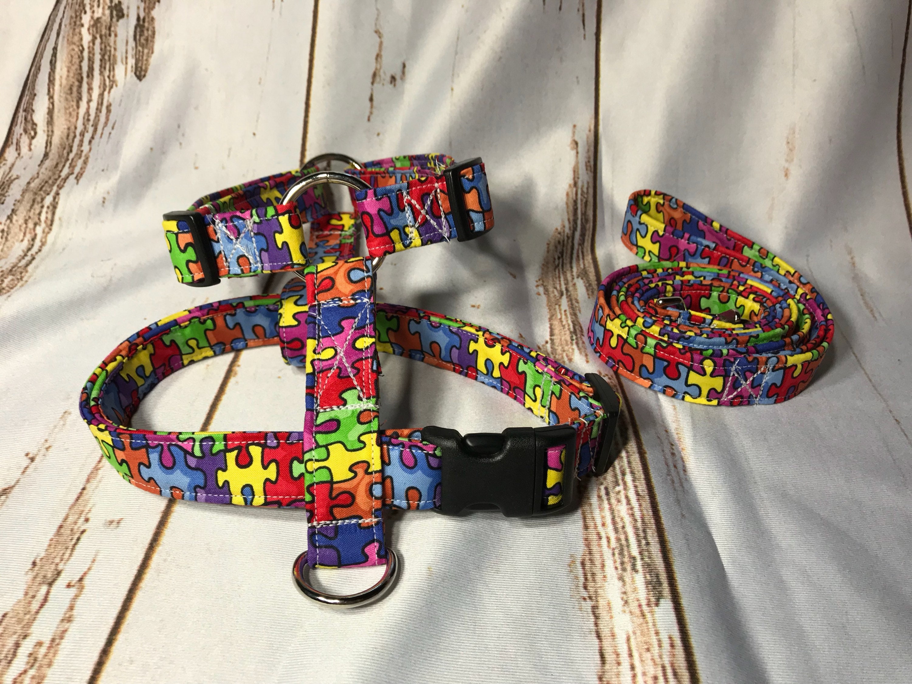 Dog Collar Leash Harness Sets, Lv Dog Leash Collar