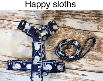 Dog harness, Harness and leash, step in harness, standard harness, dog harness set, sloth dog harness, sloth, sloths, cute sloth, baby sloth