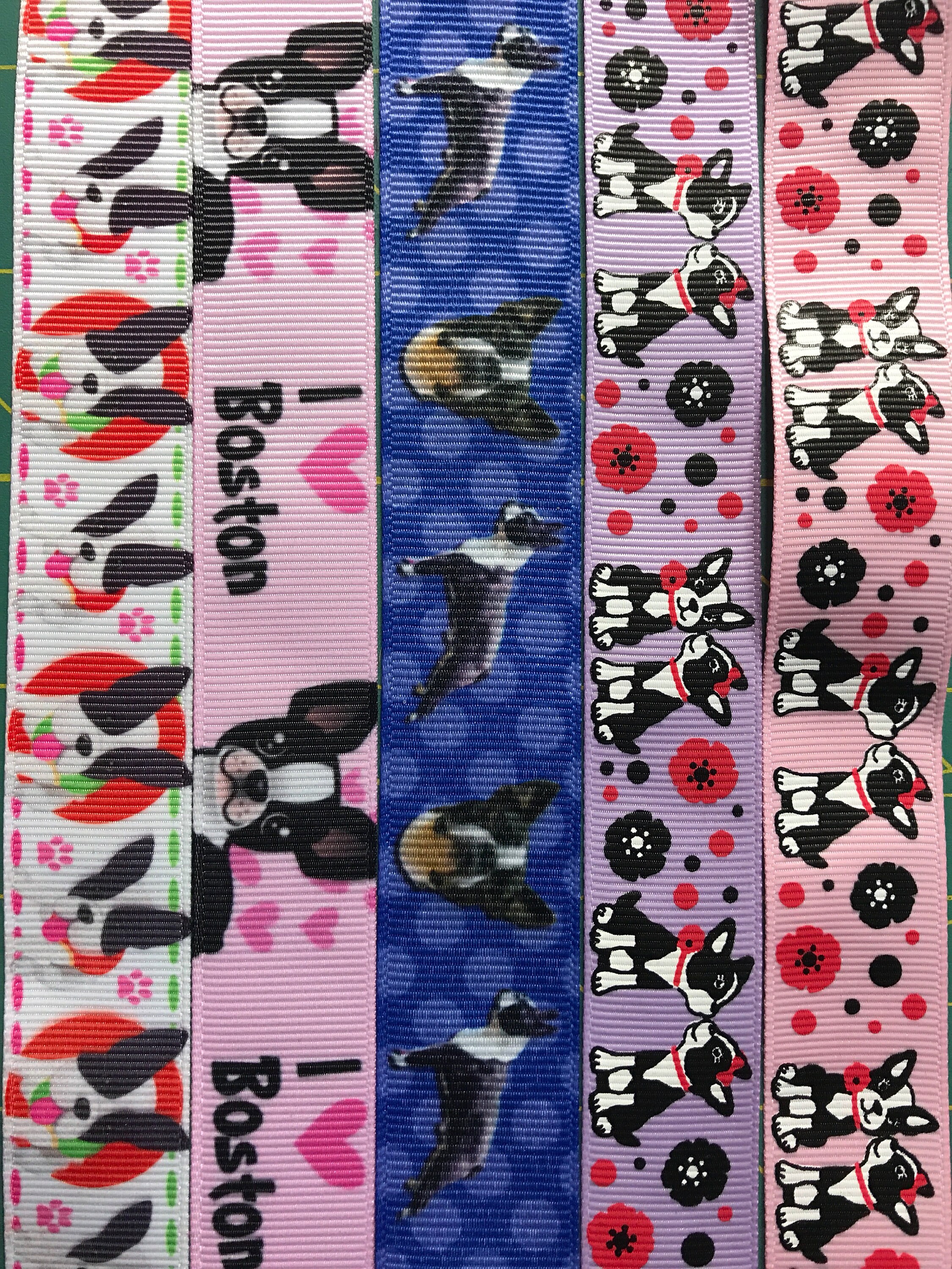 Dog collar Boston Terrier Collar size Medium Etsy