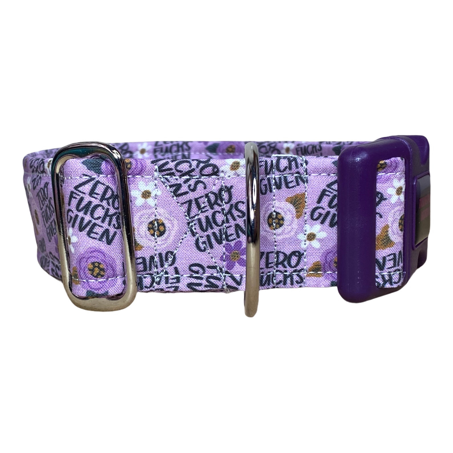 Funny Dog Collar Girl Dog Collar Obscene Dog Collar Floral Etsy