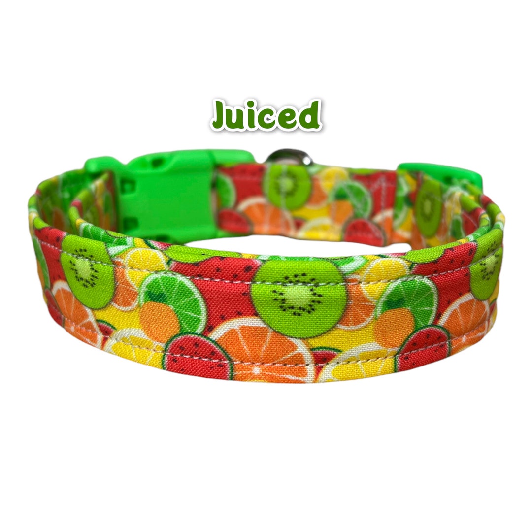 Fruit Dog Collar, Food Dog Collar, Funny Dog Collar, Dog Collar Girl