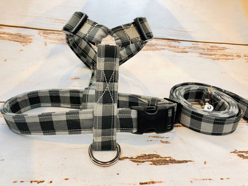 Dog Harness Harness Leash Set Matching Leash Step in Etsy