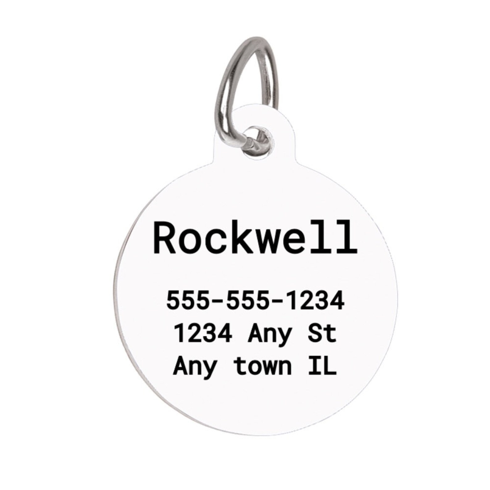 Pet ID Tag Dog Tag Dog Id Tag Custom Pet Tag Cute Pet Tag Etsy