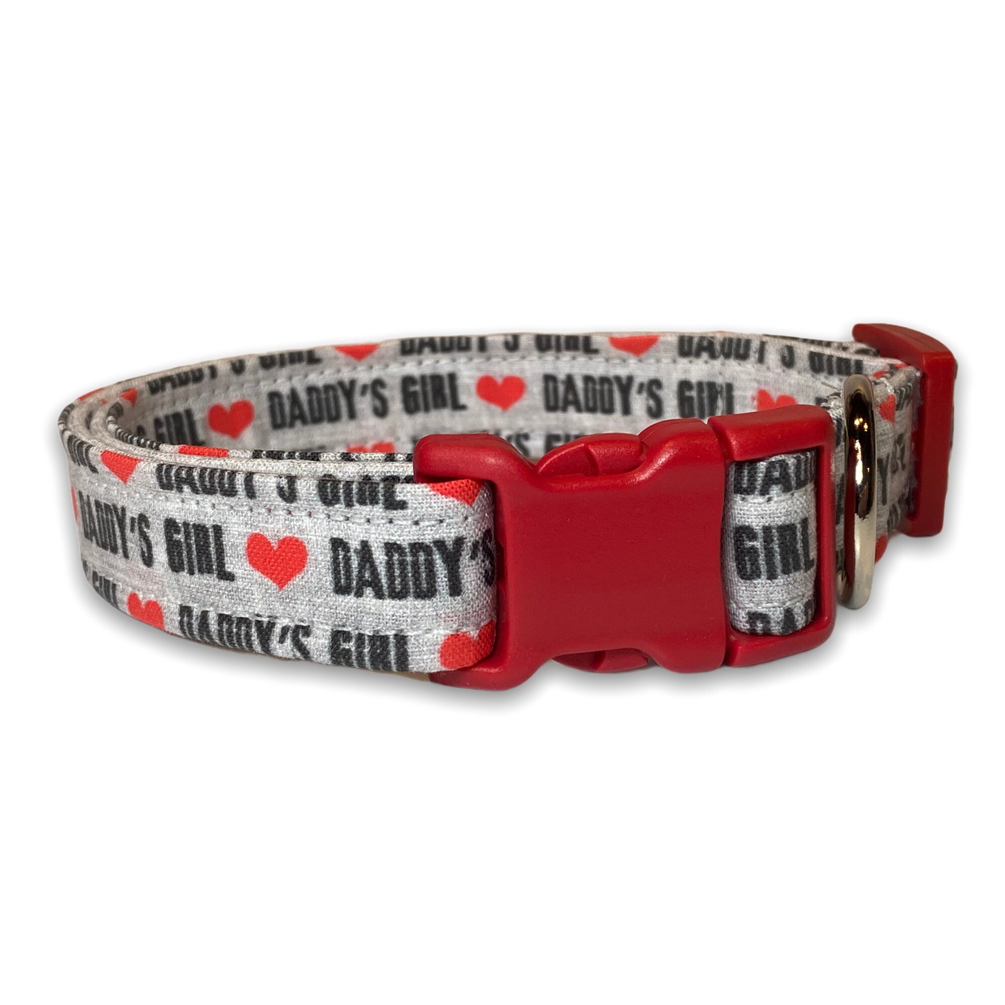 Daddys Girl Dog Collar Dog Collar Funny Dog Collar Daddys Etsy