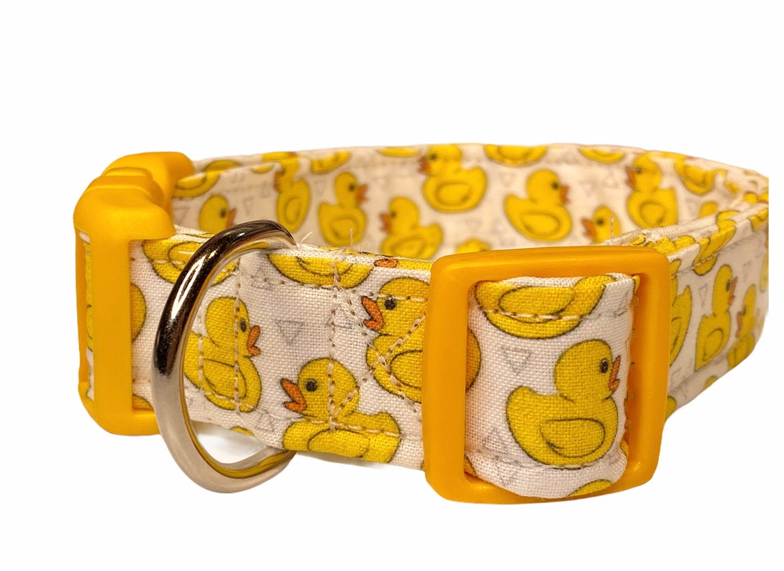 Rubber Ducky Dog Collar Rubber Duck Duck Dog Collar Rubber Etsy