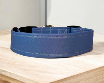 Periwinkle dog collar, handmade side release dog collar, girl dog collar, boy dog collar, custom dog collar, washable, adjustable collar