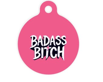 Customizable Aluminum Pet ID Tag: Funny Dog & Cat Tag, Double-Sided