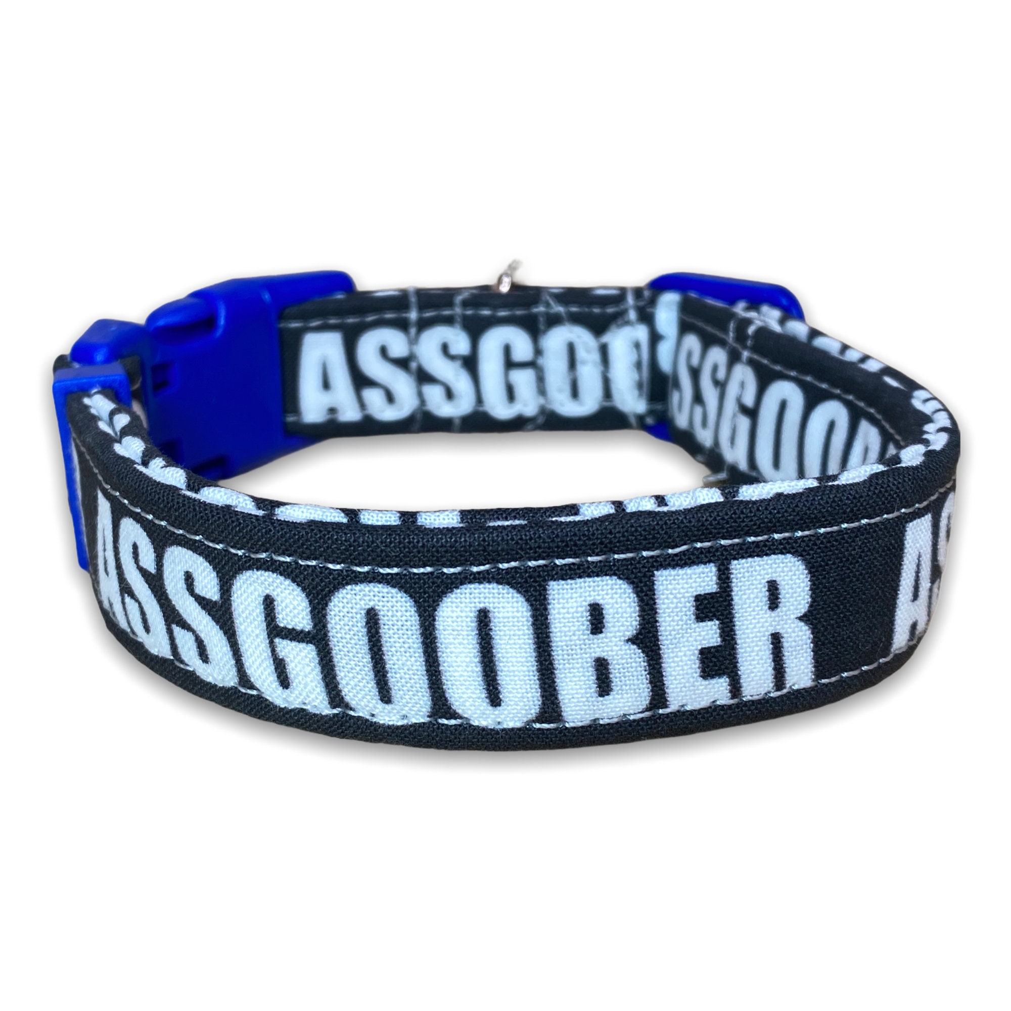 AssGoober dog collar funny dog collar obscene dog collar Etsy