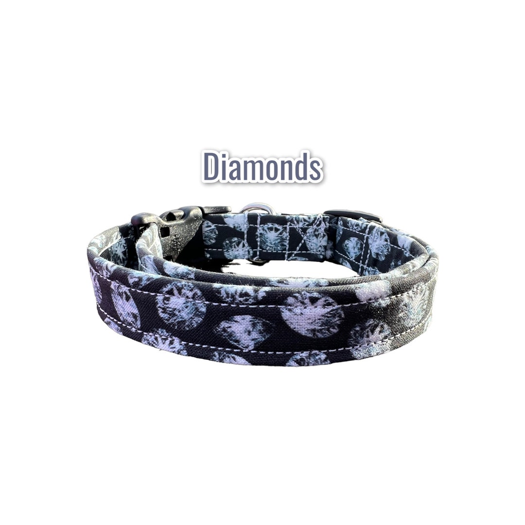 Diamond Dog Collar Jewel Dog Collar Dog Collar Gemstone Dog Etsy