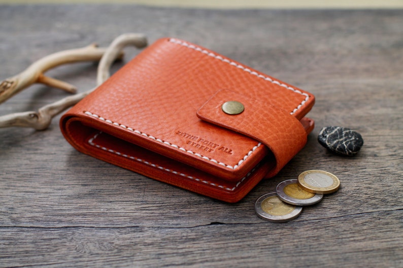 Leather Wallet Mens Wallets Men's Leather Wallet Etsy