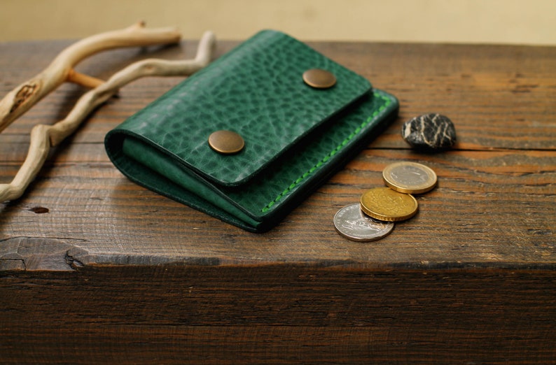 Leather Card Wallet Card Holder lifetime warranty Etsy