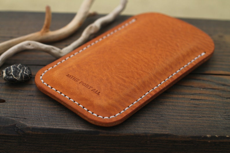 Leather Phone Case Sleeve Leather Phone Cover iPhone Leather Etsy