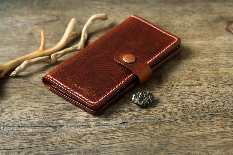 Leather Phone Case Wallet Mens Wallets Men's Leather Etsy