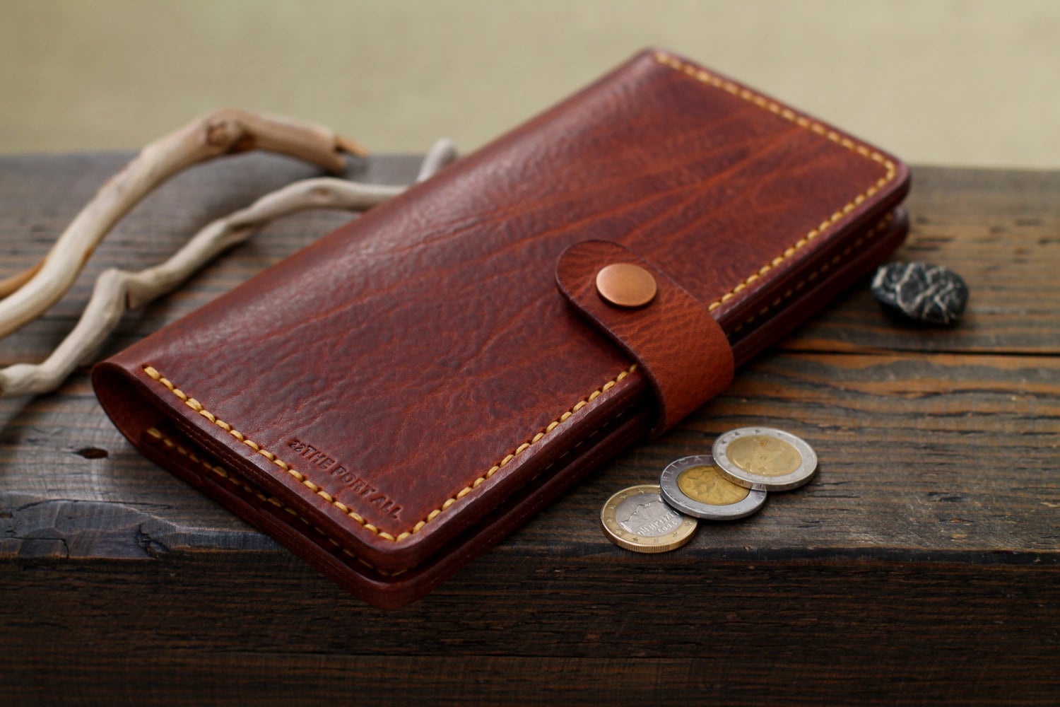 Leather Wallet Mens Wallets Men's Leather Wallet Etsy