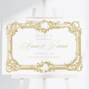 Printable Catherine Welcome Sign Template - Etsy