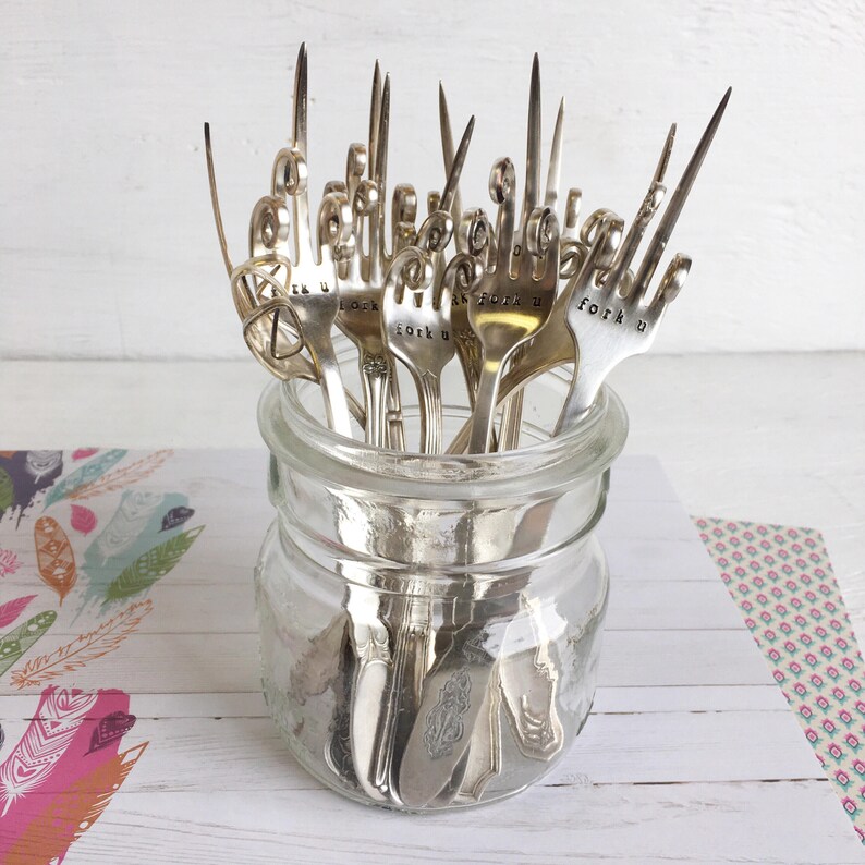Vintage Fork You Pickle Fork Upcycled Pickle Fork Etsy