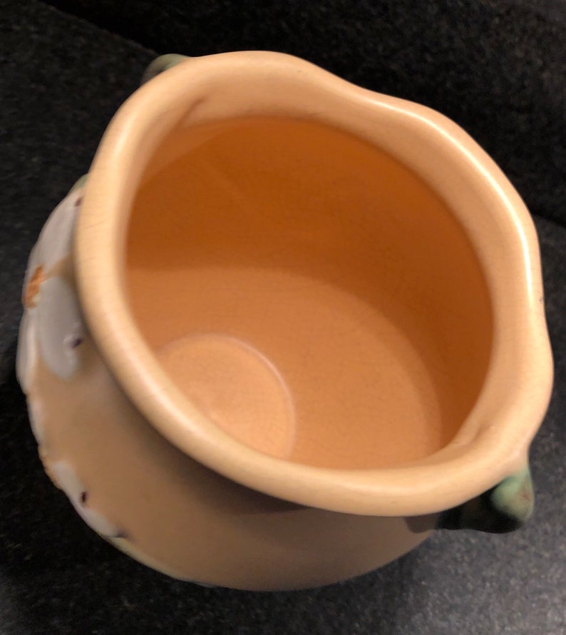 Vintage Weller Pottery Dogwood Pattern Vase / Planter ...