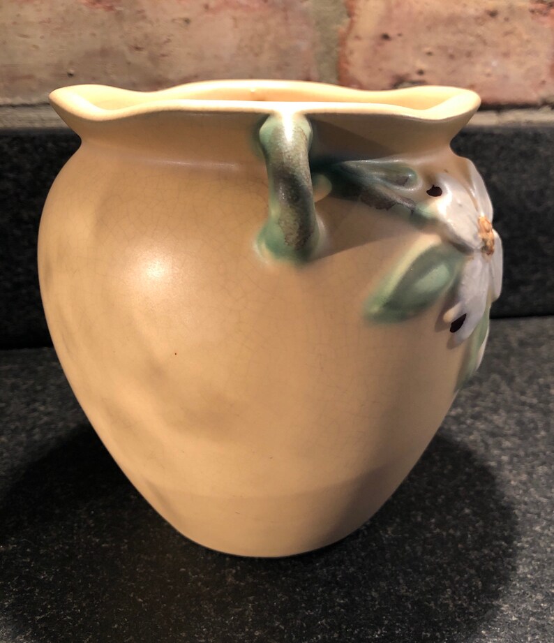Vintage Weller Pottery Dogwood Pattern Vase / Planter 1920s | Etsy