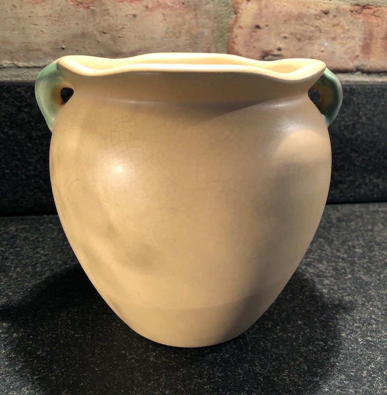 Vintage Weller Pottery Dogwood Pattern Vase / Planter ...