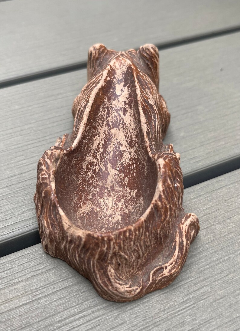 Vintage syroco Wood Pipe Holder / Dog Figure / Syracuse Ornamental Company Etsy