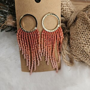 Beaded Dangle Earrings